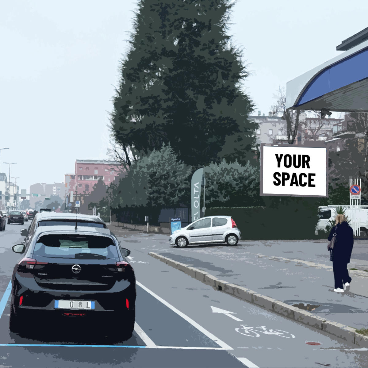 SPAZIO PUBBLICITARIO 400 x 300 (MILANO) Dal 19/10/2026 al 01/11/2026 14 giorni